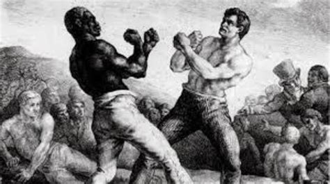 slaves metal gloves boxing|freed american slave fights.